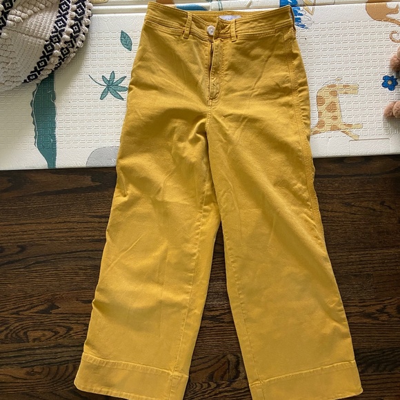 Ann Taylor Loft High Waisted Wide Leg Pant - Picture 3 of 5